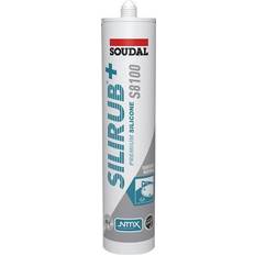 Soudal Tætningsmidler, Kemikalier & Spartelmasser Soudal 300ML Silirub+ S8100