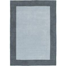 Origin Borders Wool Rug Grey