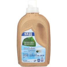 Seventh Generation Free & Clear Fragrance-Free Natural Concentrated Liquid Laundry Detergent 50