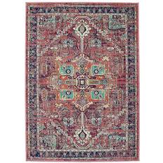 Origins Granada Traditional Persian Floral Red, Pink