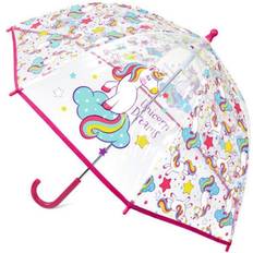 Pink Umbrellas Childrens/Kids Unicorn Dreams Dome Umbrella