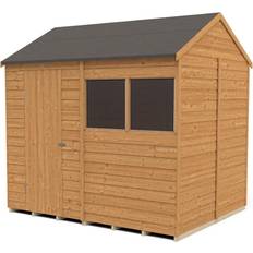 Outbuildings Forest Garden 8x6 Reverse apex Dip treated Overlap (Building Area )