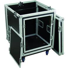 Kameratasker Roadinger rack-kasse 19'' m. mixer-top, 10 8 Units