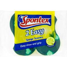 Cheap Cleaning Sponges Spontex Easy Sponge Scourer 2 Pack