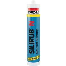 Byggesilicone Soudal Silirub N Byggesilicone Transparent 310ML 1stk