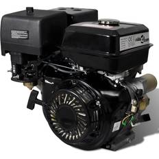 Elektrisk mosfjerner vidaXL benzinmotor med elektrisk start 15 hk 11 kW sort