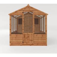 Mercia Garden Products 10 Traditional Apex Greenhouse Combi Shed