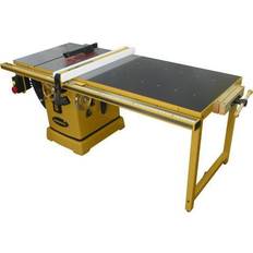 Saw Blade Table Saws Powermatic 3HP 1PH 230V Table Saw, with 50 In. Accu-Fence System and Workbench