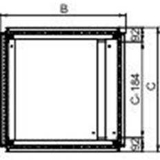 Schneider Electric Bundplade Sf 400x600 2-delt