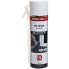 Pu skum byggematerialer Danalim Dana fugeskum budget 590 500ml 1stk