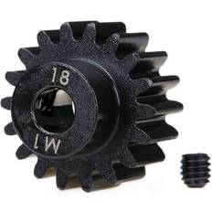 RC Toys Traxxas Machined Pinion Gear 18t Mod 1 Pitch 5mm TRX6491R Compatible with Steel Spur Gears