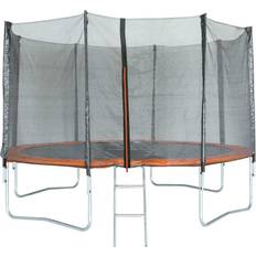Tappeti elastici Trigano Tappeto Elastico Jump Outdoor 427 cm Con Rete Di Sicurezza