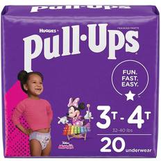 Baby care Huggies Pull-Ups Girl's Potty Training Pants Size 3T-4T, 20pcs