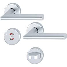 Innerdörrhandtag Stockholm WC Behör Aluminium F1 37-42