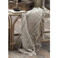 Ib laursen plaid Ib Laursen Plaid sand m/ creme Tæppe Beige