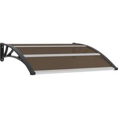 VidaXL Accès au Toit vidaXL Noir Door Canopy Black 120 x 100 cm Pc