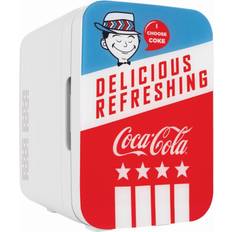 Refrigerators 12 cu ft Cooluli Coca-Cola Americana 0.35 cu. ft. Retro Blue, Red, White