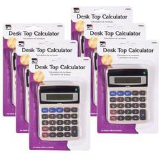 Calculators Cli Charles Leonard Desktop Calculators, CHL39200-6, Pack Of 6 Calculators