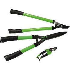 Outils de jardin Brüder Mannesmann Ensemble de Cisailles De Jardin 3 pcs