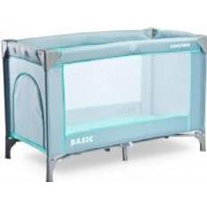 Travel baby cot Caretero Travel cot Basic Gray