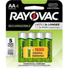 Rayovac Rechargeable AA NiMH 1350mAh