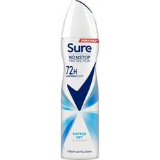 Sure Toiletries Sure Cotton Dry Nonstop Protection Anti-perspirant Deodorant Aerosol 150ml