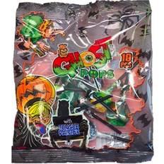 Halloween slik Ghost Halloween Ghost Pops Slikkepinde 100g