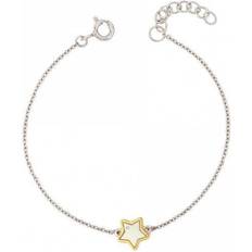 D For Diamond Star Bracelet - Silver/Gold/Transparent