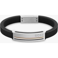 HUGO BOSS Sarkis Bracelet - Black/Silver