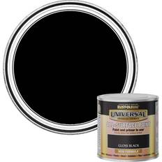 Black gloss paint Rust-Oleum Universal All Surface Brush on Paint Gloss Wood Paint Black