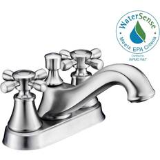 Faucets Anzzi Major Series 4 in. Centerset 2-Handle Gray