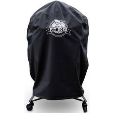 BBQ Covers Pit Boss K24 Custom-Fitted Grill Cover In Black - Black Cover