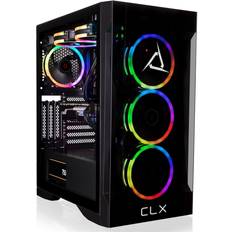 7600 gaming CLX SET VR Gaming Desktop, R5 7600X,16GB, 500GB SSD+4TB HDD, RTX 3070,W11H,Black