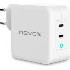 Charger gan Nevox Charger GaN power adapter 2 x USB-C 100 Watt