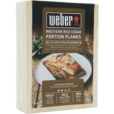 Weber Rookstoffen & Pellets Weber Cederhouten Portie Rookplanken Aromahout