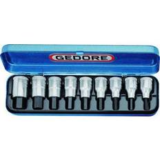 Gedore Dopsleutels Gedore 9-Piece Dopsleutel Set 1/2" 5-17mm