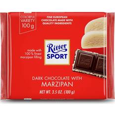 Ritter Sport Dark Chocolate with Marzipan 3.5 100g