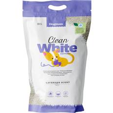 Dogman Katter - Kattsand Husdjur Dogman Kattsand Clean White White 15L