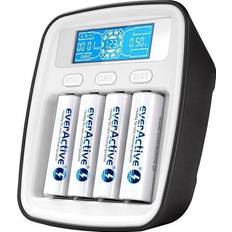AAA (LR03) - Oplader Batterier & Opladere everActive Charger Ni-MH batteries NC-1000M