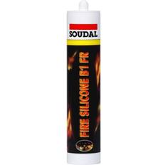 Gris Mastics et Produits de Construction Soudal Fire Silicone B1 310ml 1pcs