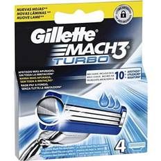 Rakblad gillette mach3 turbo Gillette Mach3 Turbo 4 rakblad