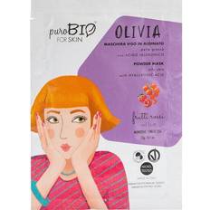 Rød Ansigtsmasker PuroBIO Kosmetik Olivia Alginat Ansigtsmaske 10 g
