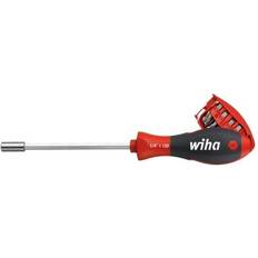 Bit Screwdrivers Wiha 3809 Screwdriver Magazine Magnetic 1/4' Bit Screwdriver
