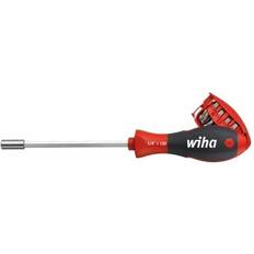 Tournevis embouts Wiha 3809 Screwdriver Magazine Magnetic 1/4' Tournevis embout