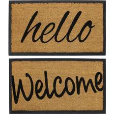 JVL Welcome Granite Tufted Brun, Svart