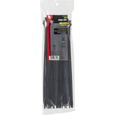 GB GARDNER BENDER 11 in. Cable Tie, Black (100-Pack)