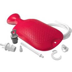 Red Anal Douches Sex Toys Flents Douche and Enema Combination Kit