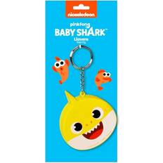 Safta Baby Shark Porte-clés Beach day Jaune Bleu clair