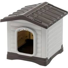 Ferplast Cuccia da Esterno Dog Villa 50 Bianco e Nero