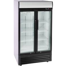 Royal Catering RCGK-B630-2 Display Fridge Black